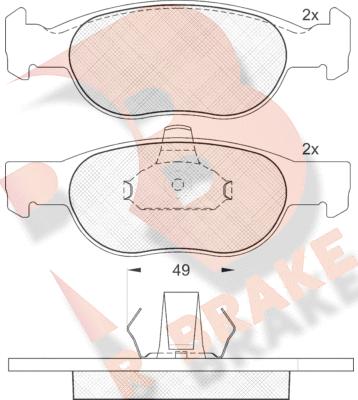 R Brake RB1616 - Jarrupala, levyjarru inparts.fi