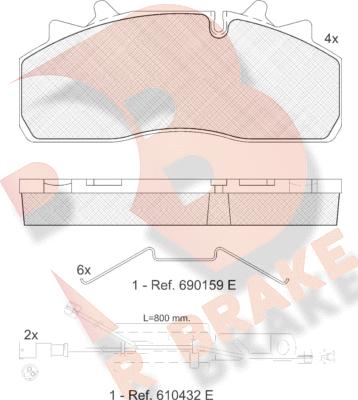 R Brake RB1623-225 - Jarrupala, levyjarru inparts.fi