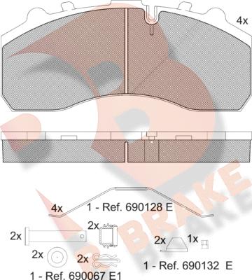 R Brake RB1194-066 - Jarrupala, levyjarru inparts.fi