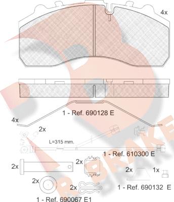 R Brake RB1194-117 - Jarrupala, levyjarru inparts.fi