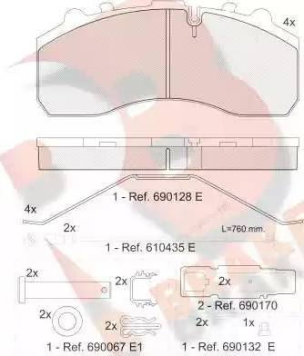 R Brake RB1194-225 - Jarrupala, levyjarru inparts.fi