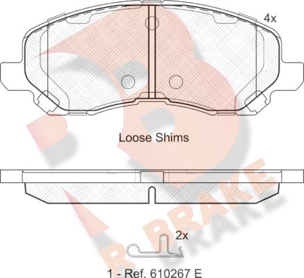 R Brake RB1806 - Jarrupala, levyjarru inparts.fi