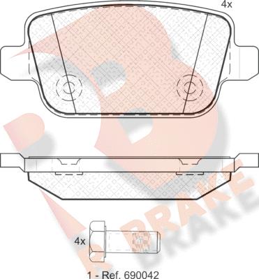 R Brake RB1801 - Jarrupala, levyjarru inparts.fi