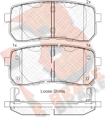 R Brake RB1839 - Jarrupala, levyjarru inparts.fi