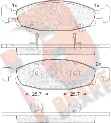 R Brake RB1398 - Jarrupala, levyjarru inparts.fi