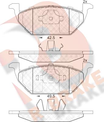 R Brake RB1338 - Jarrupala, levyjarru inparts.fi