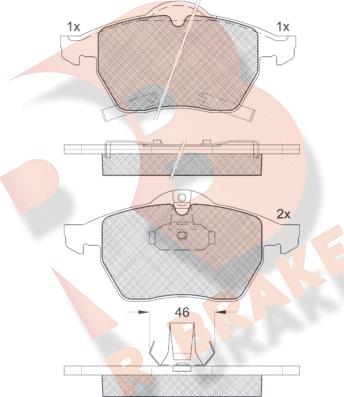 R Brake RB1218 - Jarrupala, levyjarru inparts.fi