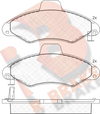 R Brake RB1229 - Jarrupala, levyjarru inparts.fi