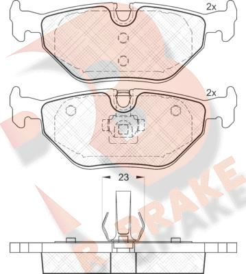 R Brake RB1707 - Jarrupala, levyjarru inparts.fi