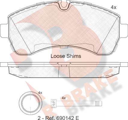 R Brake RB1785 - Jarrupala, levyjarru inparts.fi