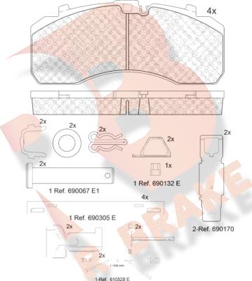 R Brake RB2091-113 - Jarrupala, levyjarru inparts.fi