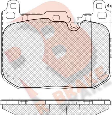 R Brake RB2093-208 - Jarrupala, levyjarru inparts.fi