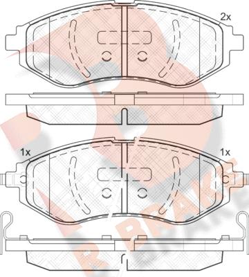 R Brake RB2040 - Jarrupala, levyjarru inparts.fi