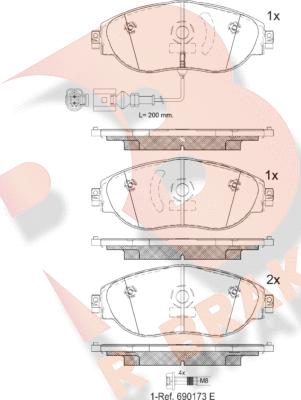 R Brake RB2018 - Jarrupala, levyjarru inparts.fi