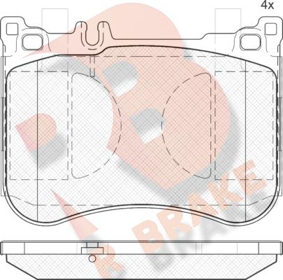 R Brake RB2080 - Jarrupala, levyjarru inparts.fi