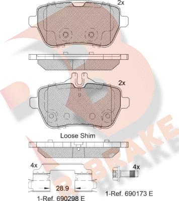 R Brake RB2076 - Jarrupala, levyjarru inparts.fi