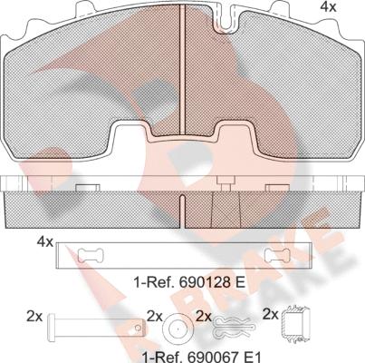 R Brake RB2156-066 - Jarrupala, levyjarru inparts.fi