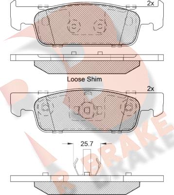 R Brake RB2115-203 - Jarrupala, levyjarru inparts.fi