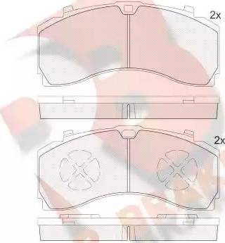 R Brake RB2124 - Jarrupala, levyjarru inparts.fi