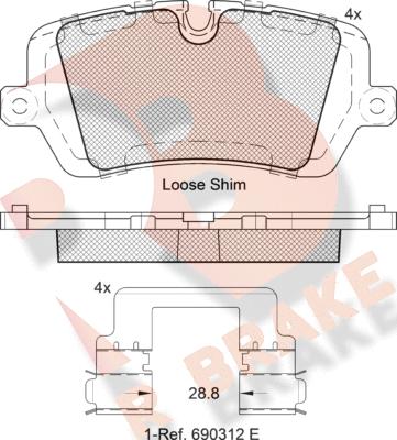 R Brake RB2120 - Jarrupala, levyjarru inparts.fi