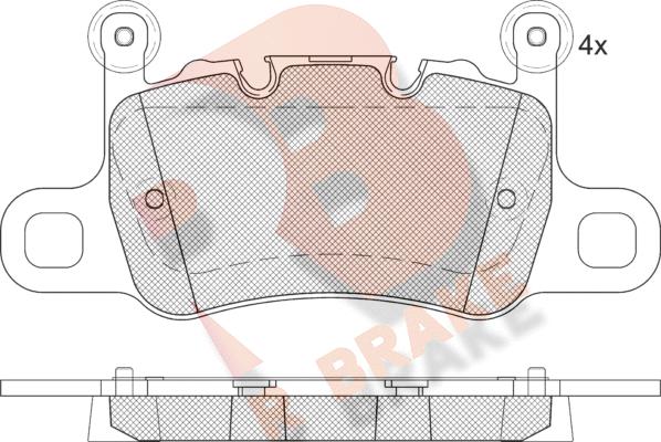 R Brake RB2348-208 - Jarrupala, levyjarru inparts.fi