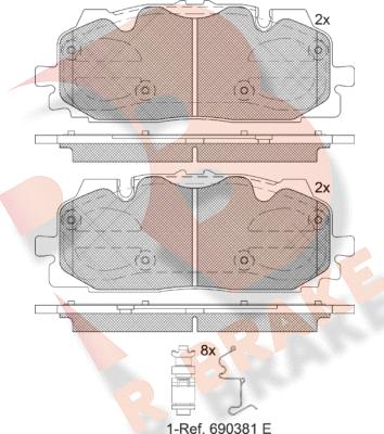 R Brake RB2254 - Jarrupala, levyjarru inparts.fi