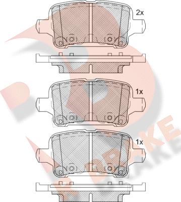 R Brake RB2257-208 - Jarrupala, levyjarru inparts.fi