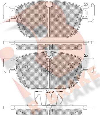 R Brake RB2272 - Jarrupala, levyjarru inparts.fi