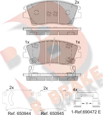 R Brake RB2277 - Jarrupala, levyjarru inparts.fi