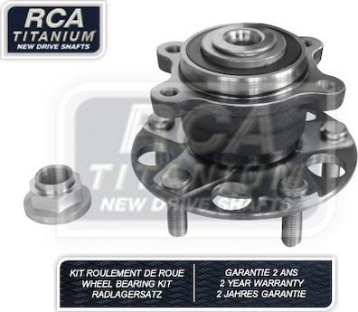 RCA France RCAK1481 - Pyöränlaakerisarja inparts.fi