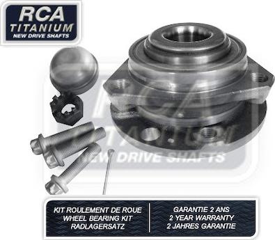 RCA France RCAK1124 - Pyöränlaakerisarja inparts.fi