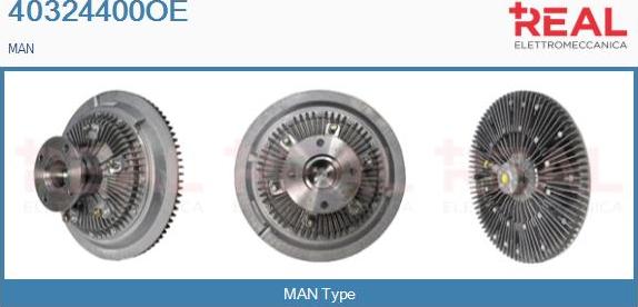 REAL 40324400OE - Kytkin, jäähdytystuuletin inparts.fi