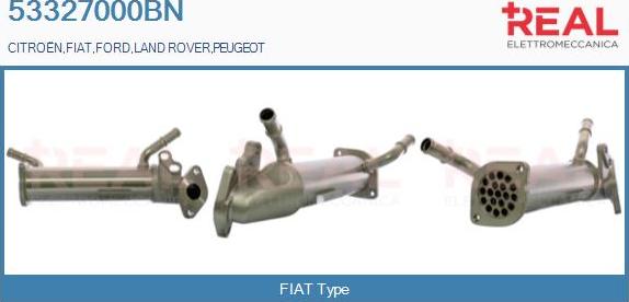 REAL 53327000BN - Jäähdytin,pakokaasukierrätys inparts.fi