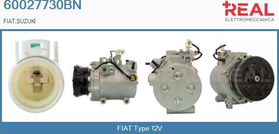 REAL 60027730BN - Kompressori, ilmastointilaite inparts.fi