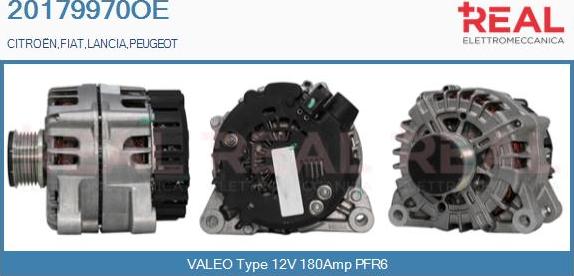 REAL 20179970OE - Laturi inparts.fi