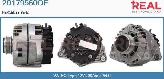REAL 20179560OE - Laturi inparts.fi