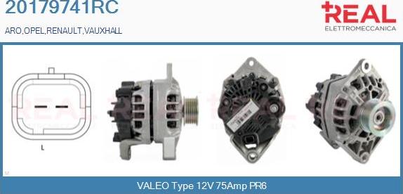 REAL 20179741RC - Laturi inparts.fi