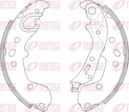 Remsa 4498.00 - Jarrukenkä inparts.fi