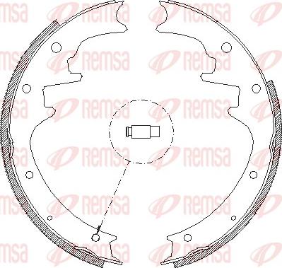 Remsa 4423.00 - Jarrukenkä inparts.fi