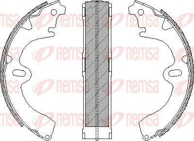 Remsa 4097.01 - Jarrukenkä inparts.fi