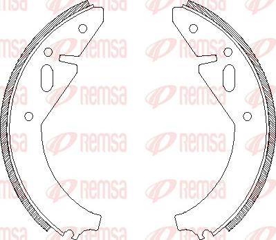 Remsa 4003.00 - Jarrukenkä inparts.fi