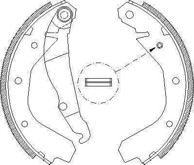 Magneti Marelli 363609504050 - Jarrukenkäsarja inparts.fi