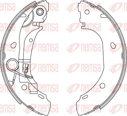 Remsa 4163.00 - Jarrukenkä inparts.fi