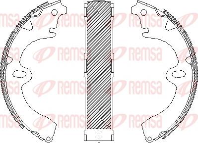 Remsa 4345.00 - Jarrukenkä inparts.fi