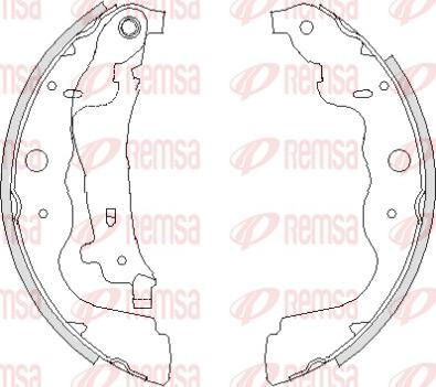 Remsa 4237.00 - Jarrukenkä inparts.fi