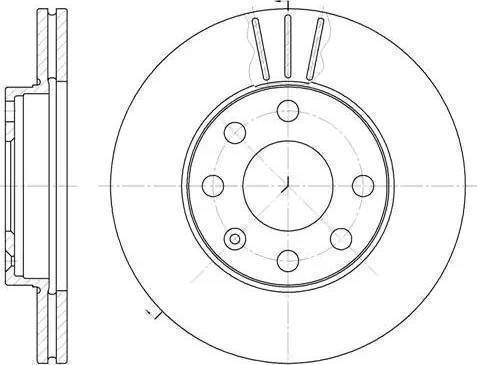 Metelli 800096 - Jarrulevy inparts.fi