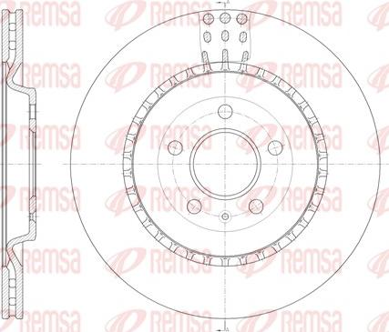 Remsa 61492.10 - Jarrulevy inparts.fi