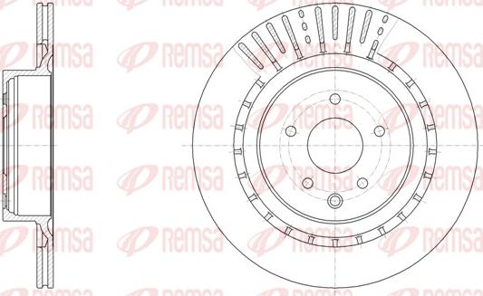 Remsa 61509.10 - Jarrulevy inparts.fi