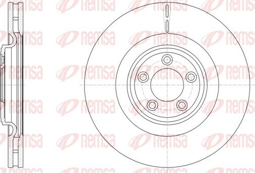 Remsa 61511.10 - Jarrulevy inparts.fi