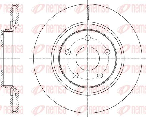 Japanparts DI-932 - Jarrulevy inparts.fi